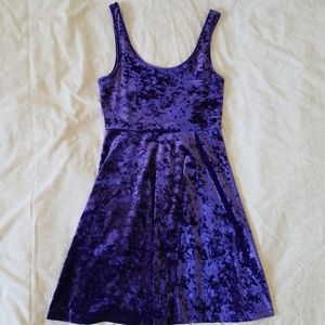 Crushed Velvet Dress